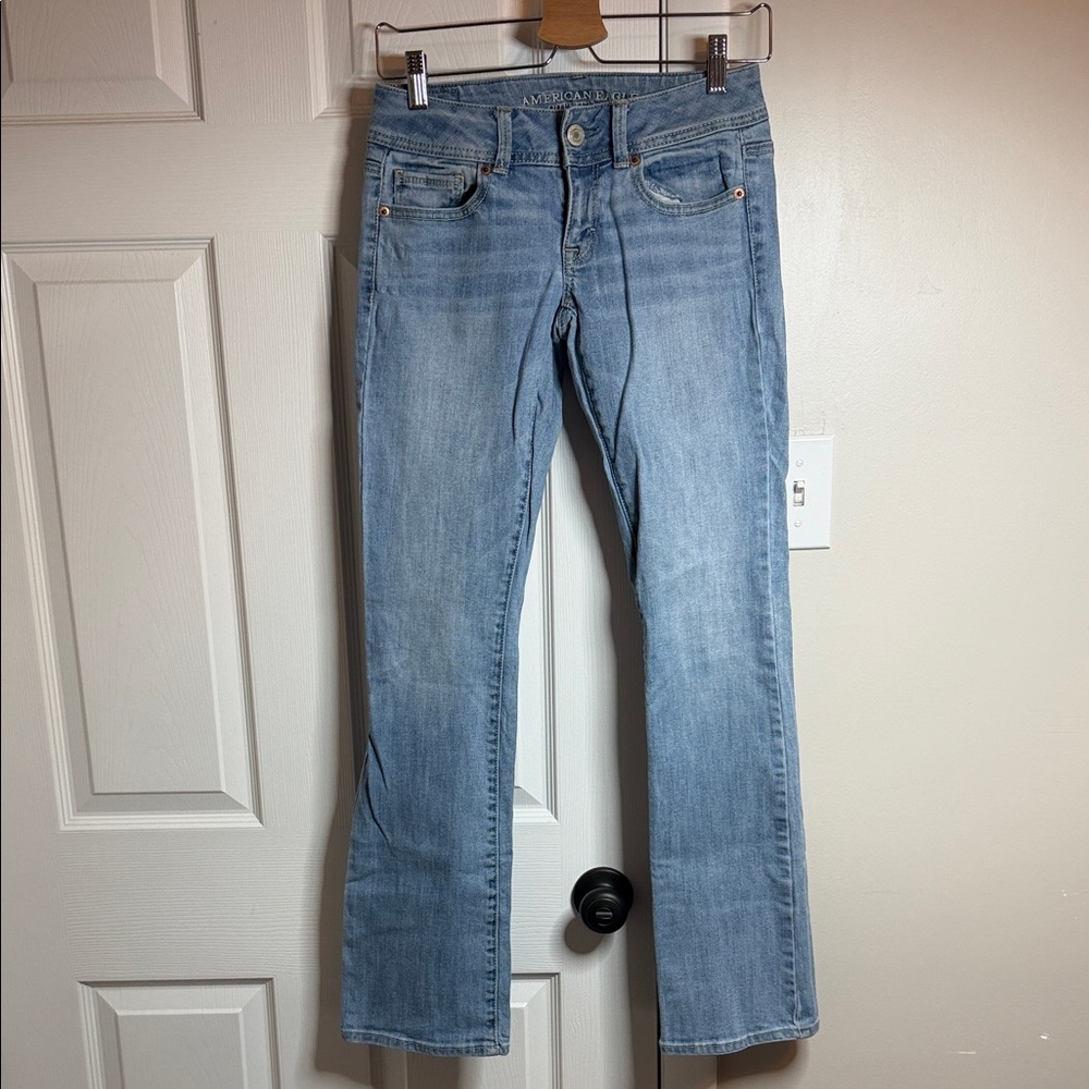 American Eagle Outfitters Light Blue Boot Cut Jeans
